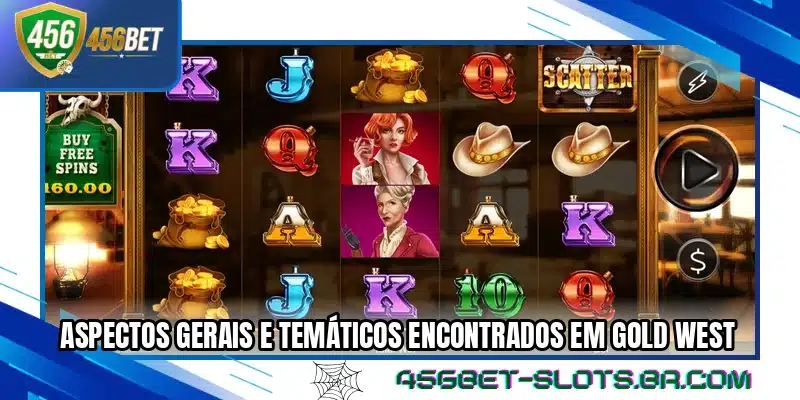 Aspectos gerais e temáticos encontrados em Gold West