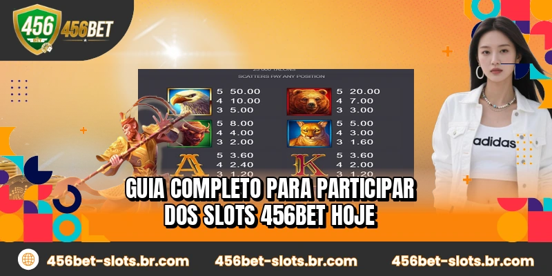 Guia completo para participar dos slots 456BET hoje