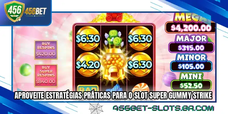Aproveite estratégias práticas para o slot Super Gummy Strike