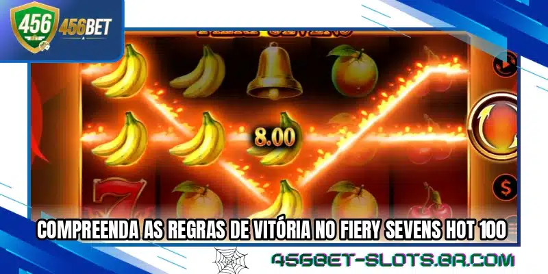 Compreenda as regras de vitória no Fiery Sevens Hot 100