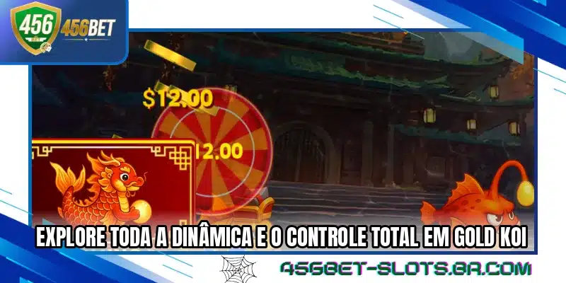 Explore toda a dinâmica e o controle total em Gold Koi
